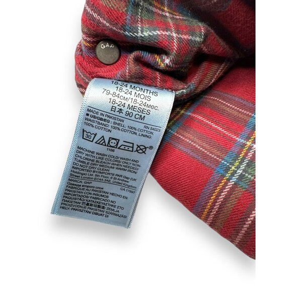 Baby Gap 18-24 months Indigo Denim Lined Jeans new with Tags - Picture 7 of 8